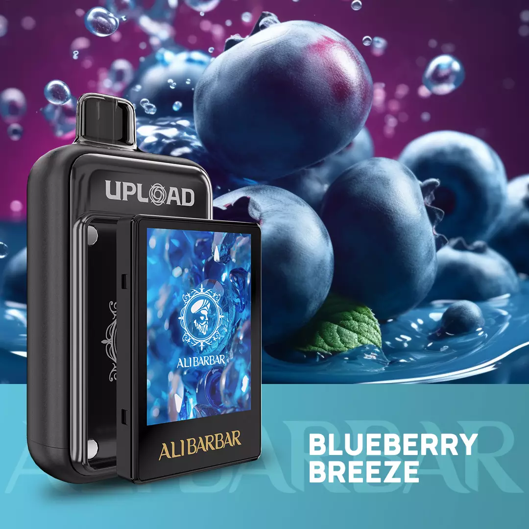 ALIBARBAR UPLOAD 25000 PUFFS – Blackberry Ice