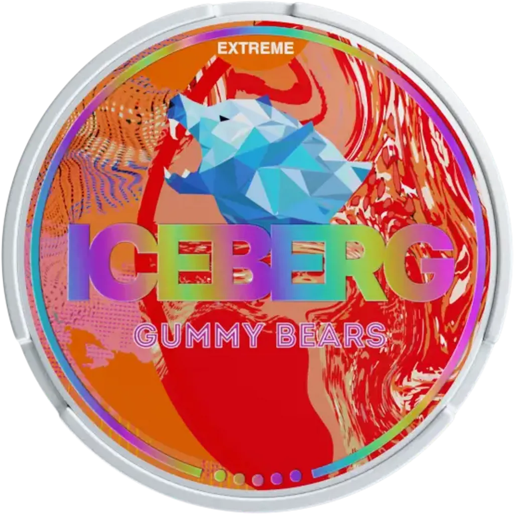 Iceberg Gummy Bears Extreme Nicotine Pouches