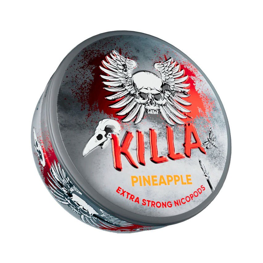 Killa Pineapple Slim Nicotine Pouches 16mg