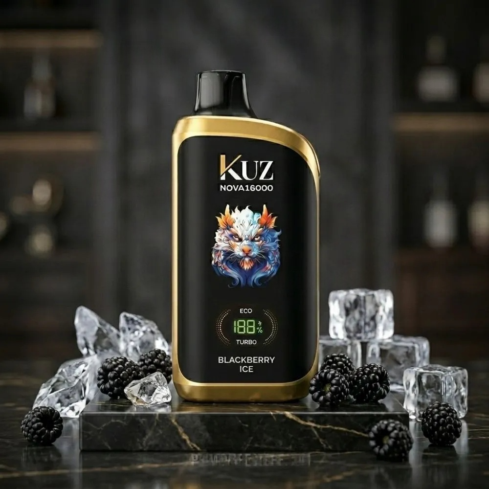 KUZ Nova 16000 Puffs Blackberry Ice