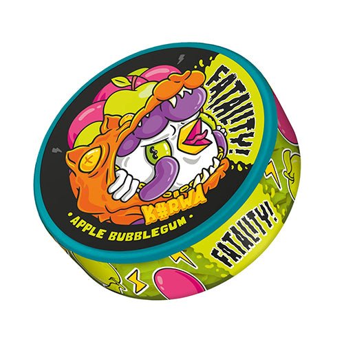 K#RWA Fatality Apple Bubblegum Nicotine Pouches