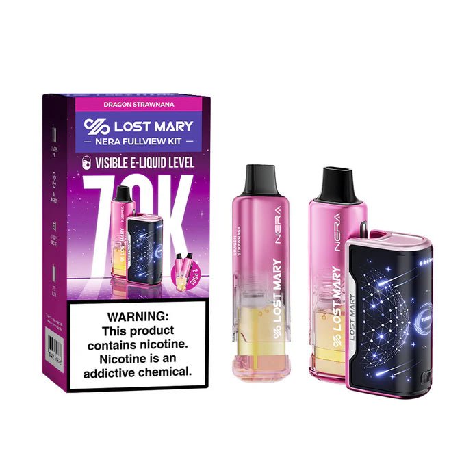 Lost Mary NERA FullView 70K Rechargeable Pod Vape Kit