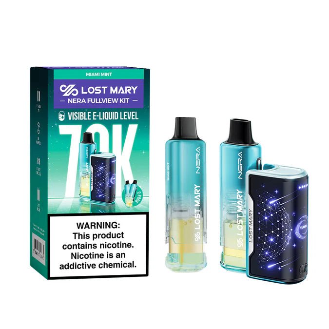 Lost Mary NERA FullView 70K Rechargeable Pod Vape Kit