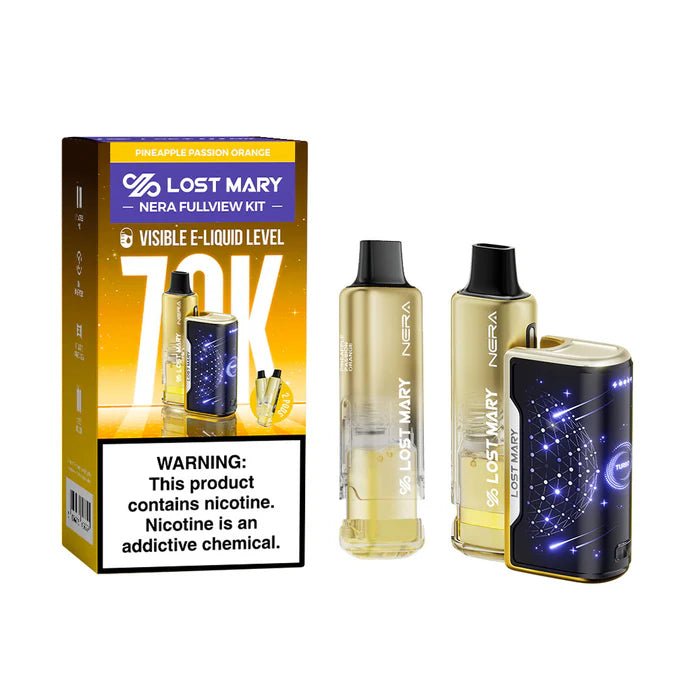 Lost Mary NERA FullView 70K Rechargeable Pod Vape Kit