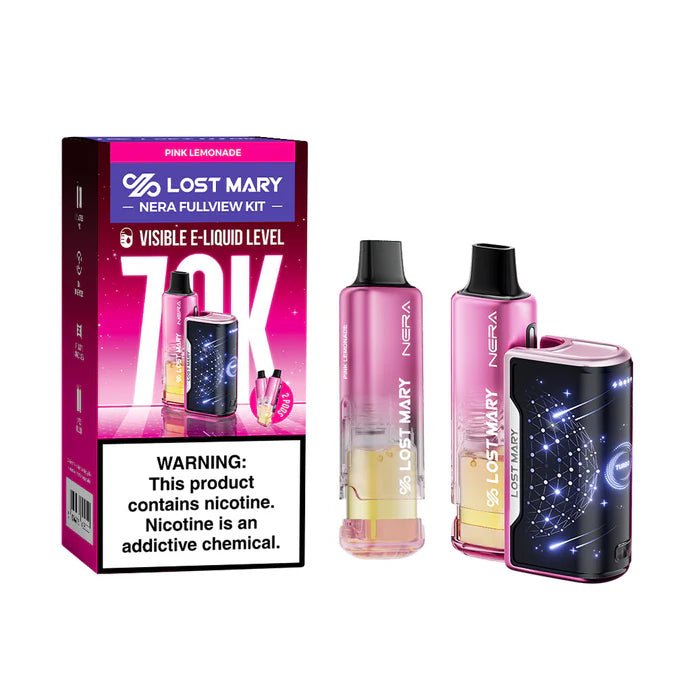 Lost Mary NERA FullView 70K Rechargeable Pod Vape Kit