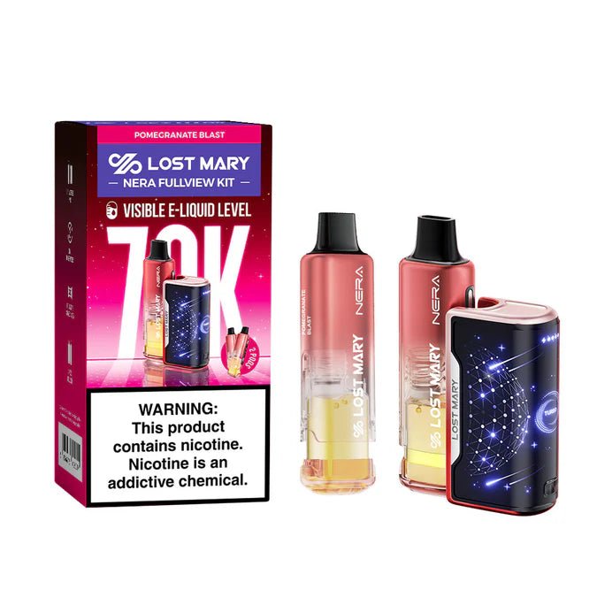 Lost Mary NERA FullView 70K Rechargeable Pod Vape Kit