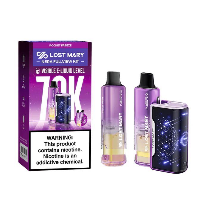 Lost Mary NERA FullView 70K Rechargeable Pod Vape Kit