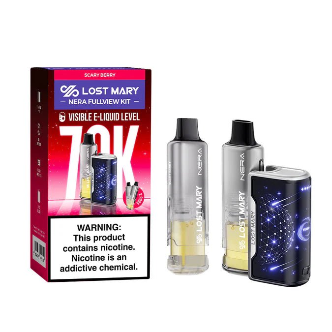 Lost Mary NERA FullView 70K Rechargeable Pod Vape Kit