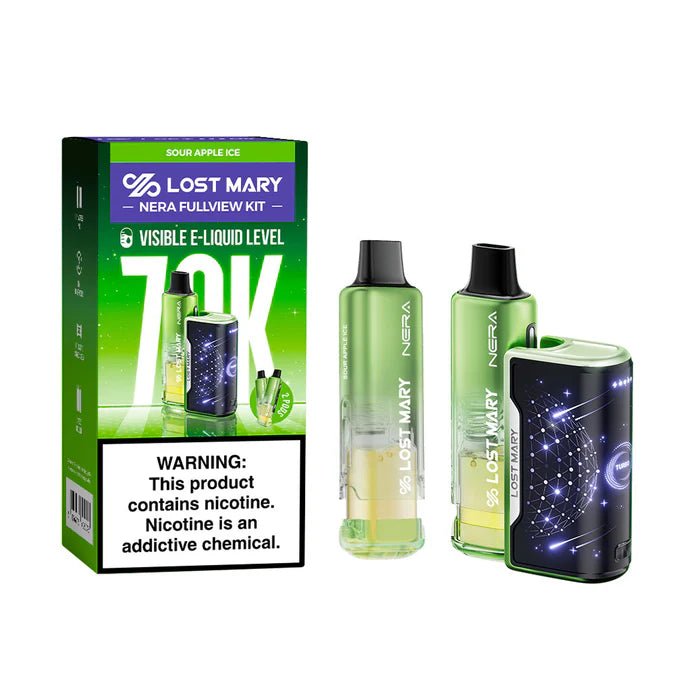 Lost Mary NERA FullView 70K Rechargeable Pod Vape Kit