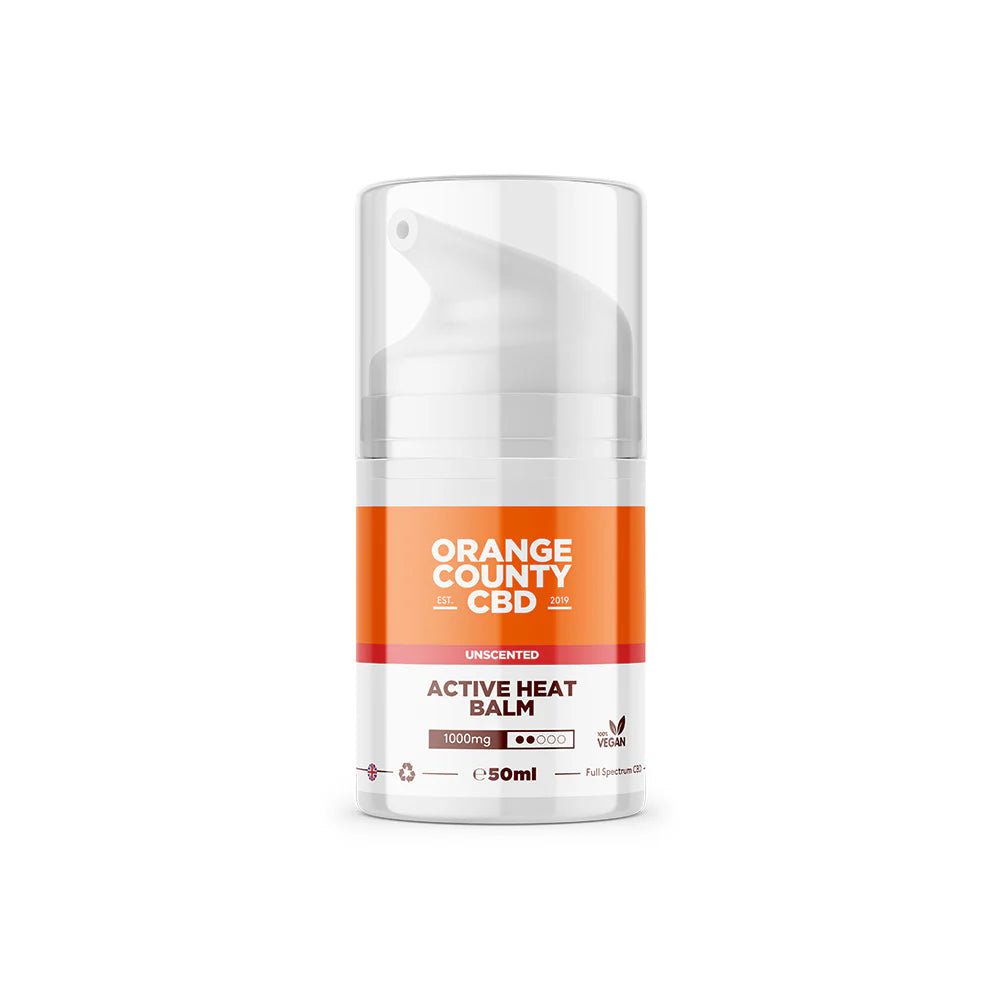 Orange County CBD Active Heat Balm 1000mg 50ml