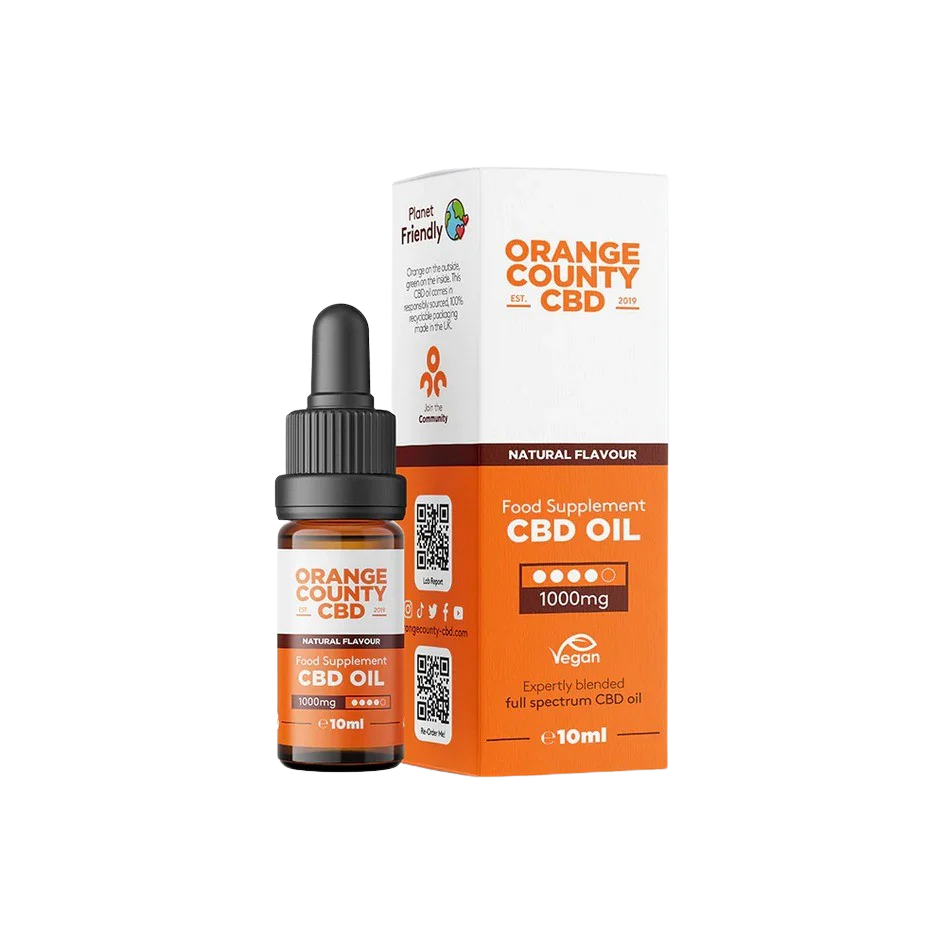Orange County CBD MCT Tincture Oil 1000 mg 10 ml