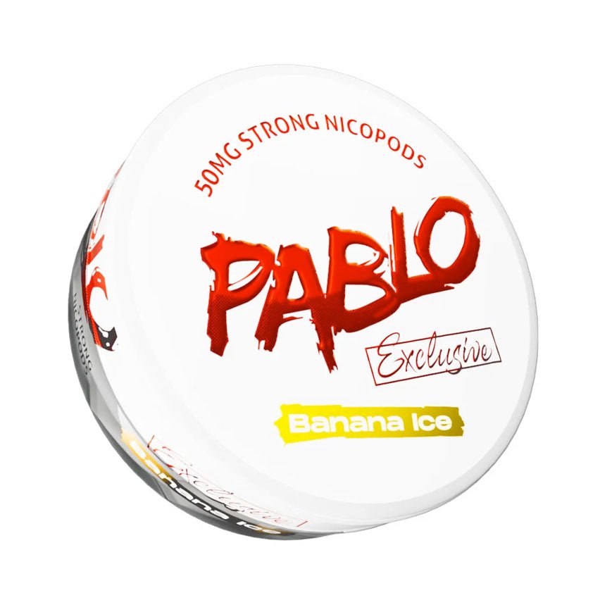 Pablo Banana Ice Slim Nicotine Pouches 50mg