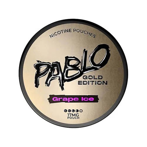 Pablo Gold Edition Grape Ice Nicotine Pouches 20 Pack