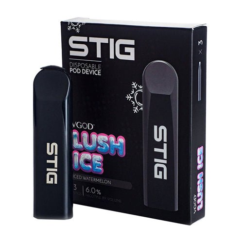Stig VGOD Lush Ice Rechargeable Pod Vape 60mg Pack Of 3
